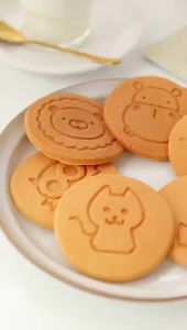 [LOCAL STOCK] Seven-hole Breakfast Frying Pan Animal Face Design  Pancake Pan Non-stick Frying Mould