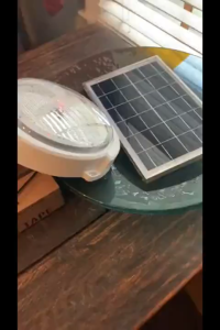 3000W Indoor Solar Light Solar Ceiling Light IP65 Waterproof Solar Pendant Light with Remote Control Indoor and Outdoor Garden Corridor Lights