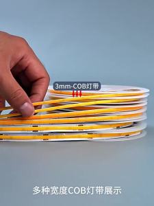 3mm/5mm/8mm DC5V High Density COB Light Strip 320 400LEDs Flexible COB LED Tape Light Bar Dimmable TV Kitchen Bedroom Decoration