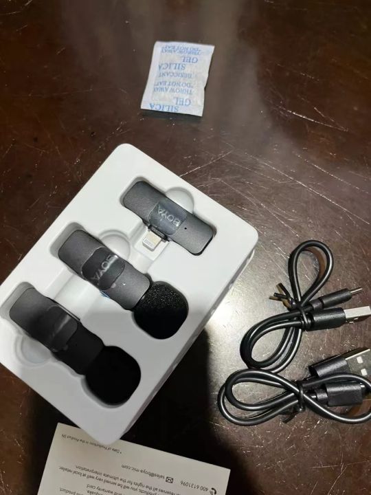 BOYA BYV Wireless Microphone Original Mini Mic Lapel Vlogging