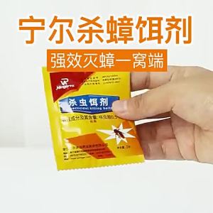Ninger Roach Killer Cockroach Killing Bait Cockroach Squeeze Cockroach Killing Cockroach Insecticide for Killing Ant All-Gram Star Full Pot Factory Wholesale