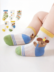 MIANQIXIONG | Infant Summer Thin Breathable Cotton Mid-Calf Socks