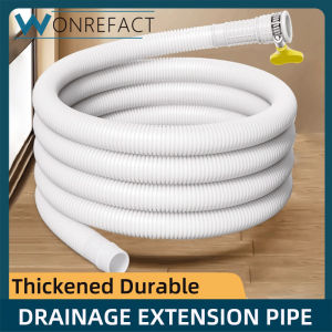 Bendable Extension Water Pipe with Clamp Household Faucet Extension Drain Pipe Washing Machine Drain Pipe Garden Watering Hose Air Conditioner Drain Hose