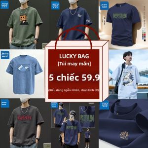 Jeanswest | Áo Thun Nam Tay Ngắn 5 Chiếc