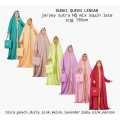 Mukena Dubai Bling Lengan Realpict bahan Spandek Sutra Mewah. 