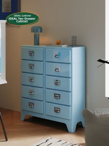 NANGUAHEZI | Vintage Multi-layer Dust-proof Storage Cabinet