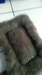 Tempat Tidur Anabul Kasur Kucing Bulu Rasfur Lembut 40x30