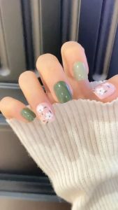Móng tay giả đẹp thời trang móng tay xinh xắn móng tay cute - Tặng 1 keo dán móng và 1 cây dũa móng
