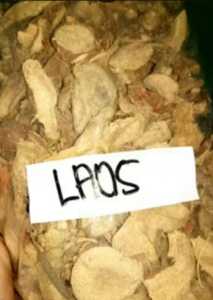 lengkuas /laos kering iris  1000  gram kualitas super