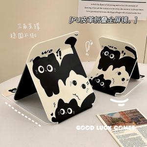 Gương Trang Điểm Gấp Gọn Dễ Thương Cho Nữ Gương Trang Điểm Bàn Làm Việc Văn Phòng Gương Trang Điểm Di Động Cho Học Sinh Ký Túc Xá Giá Trị Thẩm Mỹ Cao