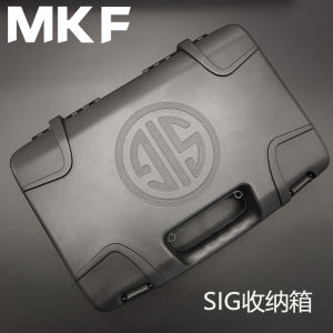 Black Sand Colored Portable Storage Box SIG P320M17M18 Handheld Protective Case for Toy Models Multifunctional Equipment Storage