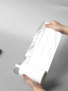 [Hanshi] Kantong Plastik Sampah Tali Serut 40x50 Cm Isi 30 Pcs Premium Drawstring Trash Bag