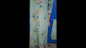 [ Ready SG Stock ] Pastel Color Cotton A-Line Floral print 2 Pcs Punjabi Suit / Co-Ord Set [Indian Smart Casual Wear]