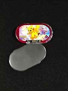 Bandai | Mezastar Bảo Vệ Đĩa Trong Suốt 10-100 Chiếc Cho Pokemon Trò Chơi Điện Tử Đặc Biệt Đĩa Chuck Thu Thập Thương Mại Bảo Quản Đồ Chơi Bao