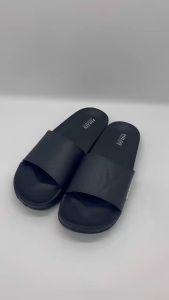 Hilos 902 Sandal Pria Wanita Selop Sandal Slide Dewasa Sandal Karet Hitam Polos Merek Hilos Ukuran 35-44