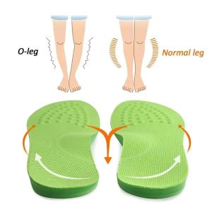 SRIEI 1 Pair Orthopedic Insoles O/X Leg Correct Sole Pads Orthotics Insoles Arch Support Flat Foot Insoles Plantar Fasciitis Pads 鞋垫