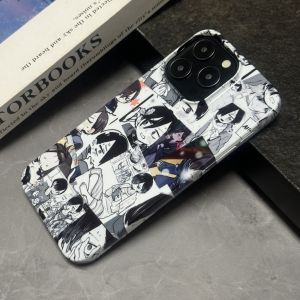 Flin Phone Case for  16ProMax Huawei P70 Xiaomi 15 Redmi K80 Anti-Fall Protection Cover Cartoon Style Plastic Material