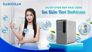 Máy lọc nước ion kiềm tươi để gầm Daikiosan DN468
