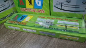 KỆ KÍNH DÀY 08LY - 10LY - LAN CAN INOX