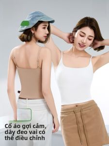 MiiOW | Áo ba lỗ không dây kiểu Pháp đơn giản dành cho nữ có đệm ngực che chắn mỡ thừa vai có thể điều chỉnh lưng đẹp MiiOW Cat Person