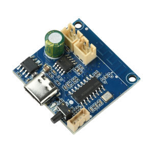 diymore | DC 3.3V-4.2V 5W Bluetooth Amplifier Module Rechargeable Tuning Amplifier Board Supports TF Card TWS Pairing Type C Interface
