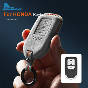 Airspeed เคสกุญแจหนังนิ่มสำหรับฮอนด้ารุ่น C กระเป๋าใส่กุญแจป้องกันกุญแจรีโมตกระเป๋ากุญแจรถอุปกรณ์ป้องกันรถน่ารัก