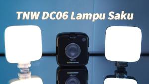 TNW DC06: Lampu LED Selfie Portable untuk Vlog & Live Streaming