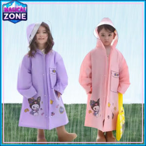 Cute Cartoon Child Raincoat Student Poncho Outdoor Water Proof Anime Peripheral Gift
