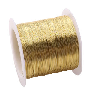 100m/Roll 0.3/0.4mm Copper Wire Beading String for Jewelry Making DIY Bracelet Necklace Hair Accessory and Other Craft