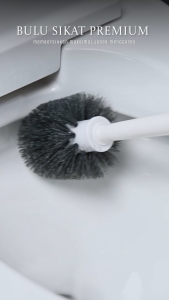 [NEW] Angola Sikat WC Toilet Lengkung D66 Toilet Brush Alat Pembersih Kamar Mandi