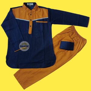 Koko Anak Kurta Anak Setelan Koko Anak Lengan Panjang 4-13 Tahun AlTalas Premium Quality