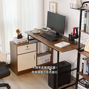 โต๊ะทำงาน โต๊ะผู้บริหาร โต๊ะคอมพิวเตอร์ โต๊ะออฟฟิศ office table ขนาด 120cm โต๊ะคอม โต๊ะสำนักงาน ฐานแข็งแรง รับน้ำหนักได้มาก มีลิ้นชัก ทนทานฐานมั่นคง พร้อมส่ง