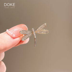 Full Drill Cute Japanese Style Womens High End Precise Butterfly Brooch Pin Prevent Light Walking Lapel Pin Cardigan Suit Accessories