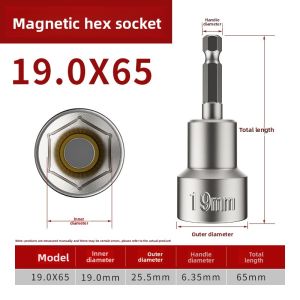CHENGDU | Magnetic Hex Socket Wrench for Electric Drill