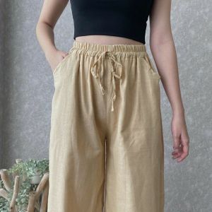 Kulot Linen/Rammi KOREA PANTS pinggang karet