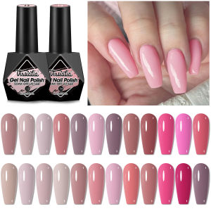 Bộ Sơn Gel Móng Tay 12 Màu 8ml Bán Vĩnh Cửu Sử Dụng Đèn UV/LED Bộ Dụng Cụ Làm Móng Không Mùi & Không Chì Thiết Yếu Cho Nghệ Thuật Làm Móng