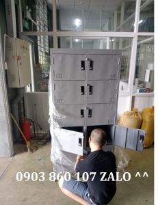 Tủ sắt văn phòng locker có khóa đựng đồ 10 ngăn giá rẻ số lượng lớn sẵn