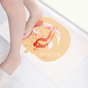 Horrible Floor Mat Halloween Foot Mat Bloody Bathroom Color Changing Floor Mat Turns Red When Water Bathroom Mat Spoof Drama