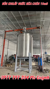 BỒN KHUẤY NƯỚC GIẶT NƯỚC RỬA CHÉN 10000 LÍT - LH: 0977 797 304 Ms Quỳnh