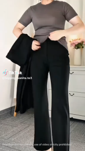 Flare Pants - Celana BEST SELLER CEKOUT SEKARANG JUGA HARGA PROMO - Celana Wanita Panjang Cutbray Scuba Premium