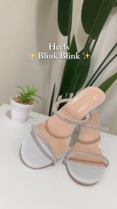 Dreamtale Kasut Perempuan Women Heels Lana Strappy Heels Blink Blink Transparent Heels Sandals WSO106