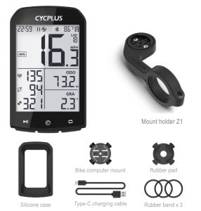 GPS Bike Computer Wireless CYCPLUS M1 Waterproof Speedometer Odometer ANT+ Bluetooth5.0 Cycling Bicycle Accessories