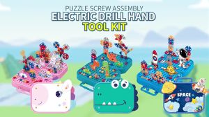 DSL Childrens toys Hardware tools PVC screwdriver children pretend educational toys