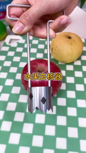 304 Stainless Steel Fruit Vegetable Core Pit Remover Tool Kitchen Gadget Easy Kitchenware 蔬果去核器