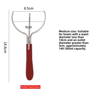 MIANXIAOCHENG | Anti-scald Stainless Steel Tea Lid Clip