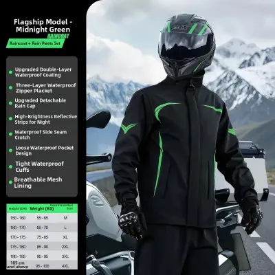 TAODUN | Rainstorm-Resistant Motorcycle Rain Jacket Suit For Delivery Riders