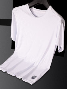 Áo Thun Nam Tay Ngắn Thoáng Khí Nhanh Khô Ice Sensation Mùa Hè 2022 Phong Cách Mới Thời Trang Thấm Hút Mồ Hôi Cổ Tròn