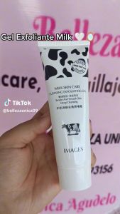 Peeling Gel Exfoliating Kulit Wajah Milk Susu 80g Exsfoliasi Pengangkat Kulit Mati