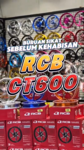 velg cnc rcb ct600 honda beat scoopy spacy genio vario 110 125 150 160 cbs