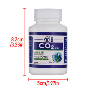 CO2 Tablet Carbon Dioxide Diffuser for Water Plant  Aquatic Leaf Float Grass Fish Aquarium Carbon Dioxide Diffuser Water Plant